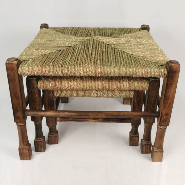 Set Of 3 Rush Top Stools